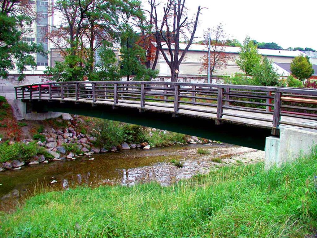 Aquäduktsteg Liesing 2005