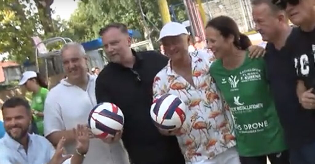 Stadtbad Mödling Beachvolleyball Promi Turnier 2024