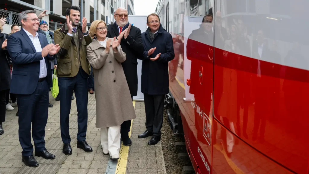 ÖBB Cityjet Zugtaufe St. Pölten